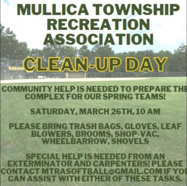 Rec Fields Clean up Day
