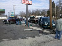 Incident #17 03/05/2011 at 9:14am - Rt 30 & Elwood Rd for an MVA Vehicle Smoking-C
