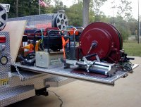 The Jaws of Life equipment on Rescue 16-4