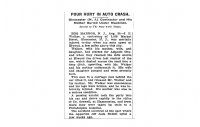 Contractor and His Mother Buried Under Machines. Elwood, NJ. From The New York Times. August 31, 1908, Monday 