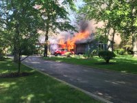 EVFC Incident #64 05/23/2018 at 5:15pm - 4320 Pleasant Mills Rd in Sweetwater for a structure fire in Sweetwater