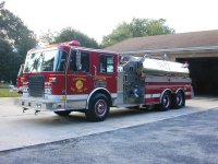 1992 4-Guys Tanker with a Spartan SFD Cab
1500 GPM Pump
3500 GPM Portable Tank
3000 Water Tank

Top Mount Pump Controls
Deck Gun