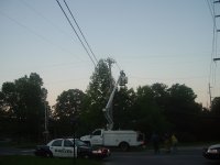 Transformer Fire at Elwood Rd Railroad Tracks